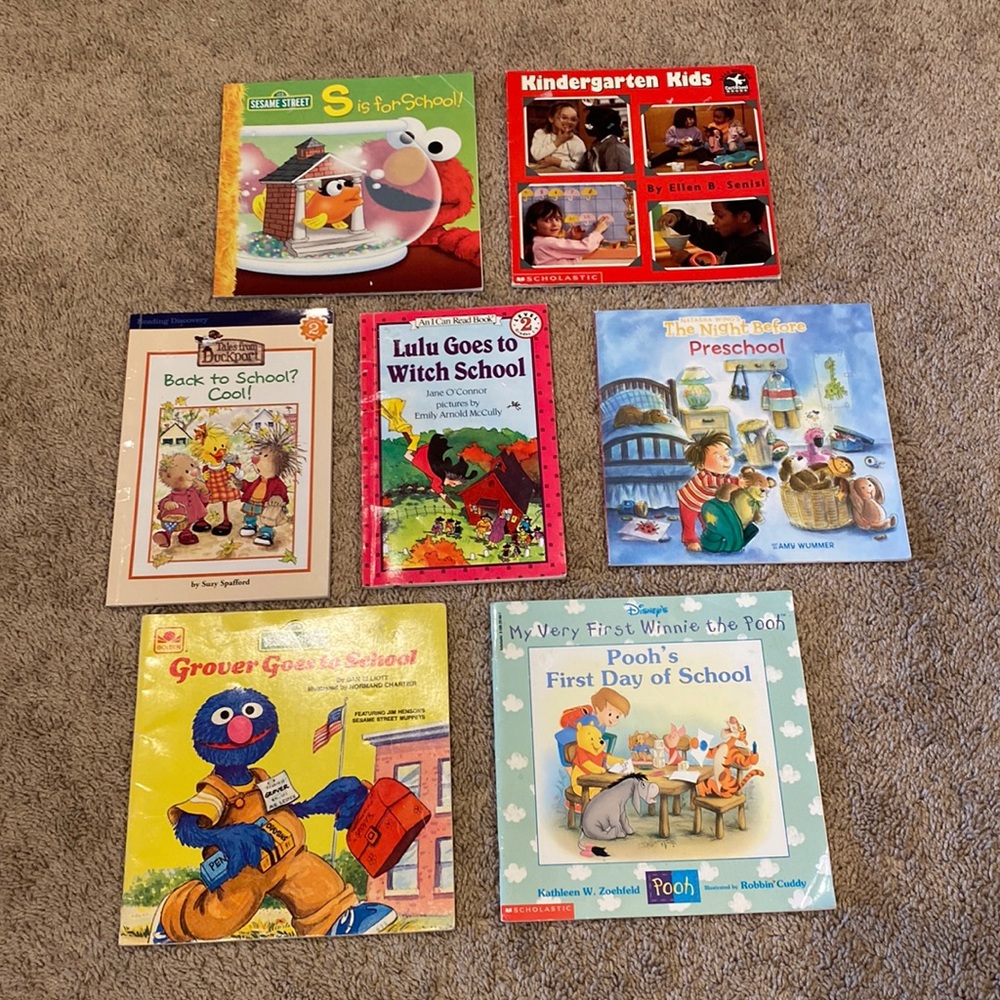 Back to School Books Lot